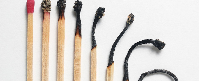 burnt matches