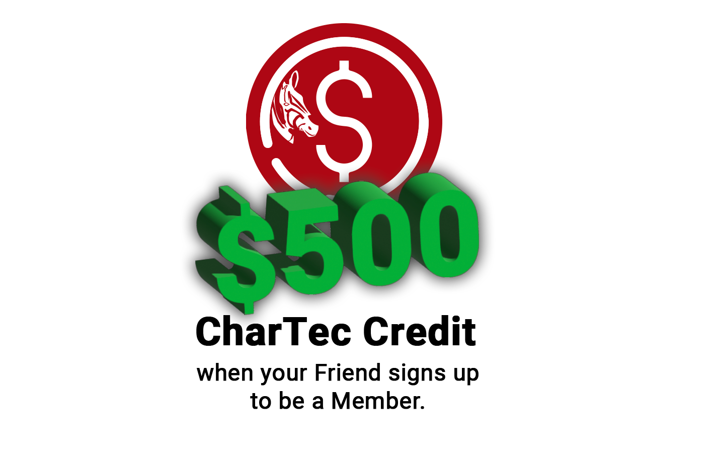 $500 CharTec Credit